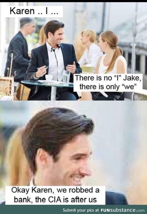 Use "we"