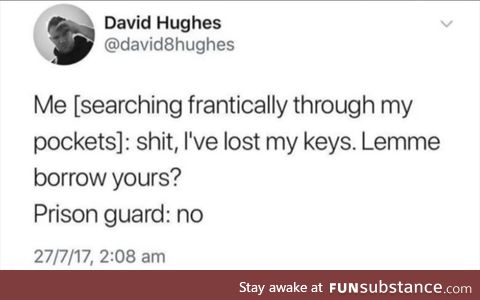 Can I borrow your keys