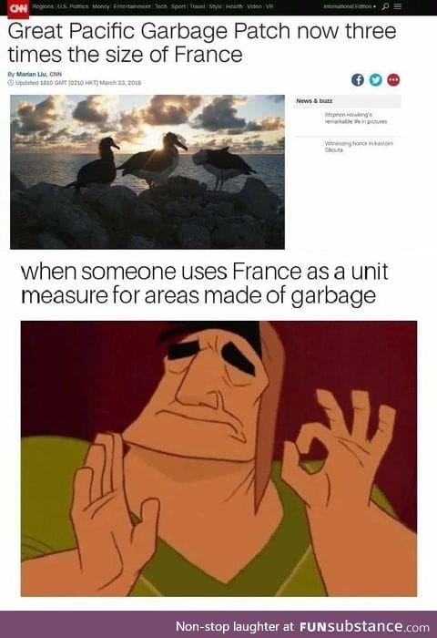 France for garbage
