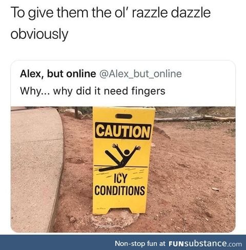 Realistic stick figure