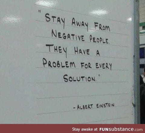 Golden advice from Albert Einstein