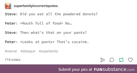 Don't do donuts, kids