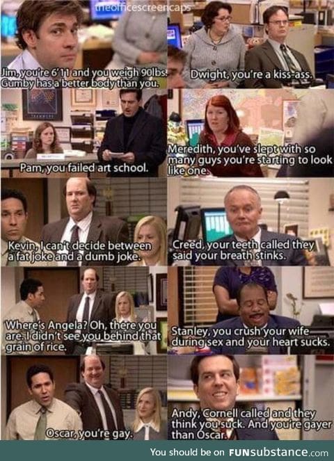 Getting roasted