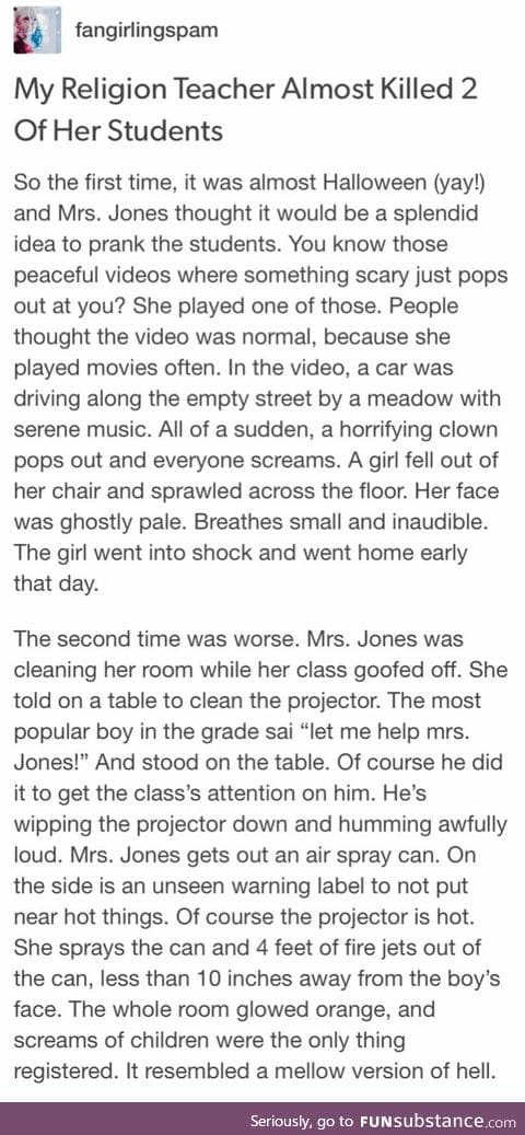 Mrs. Jones