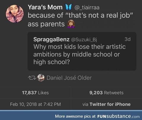 An artist's life