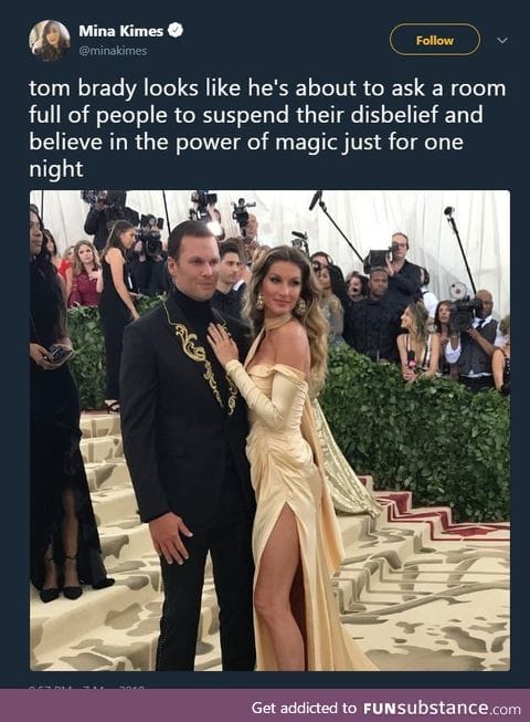 The look of his face