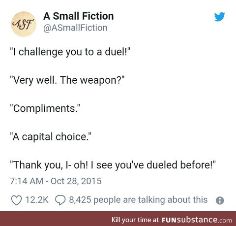 Prepare for battle