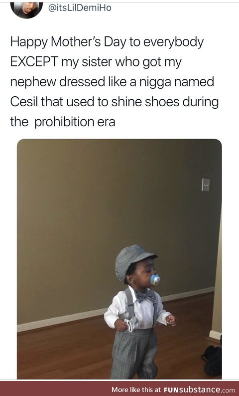 Kid still lookin fly tho