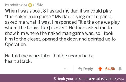 The naked game