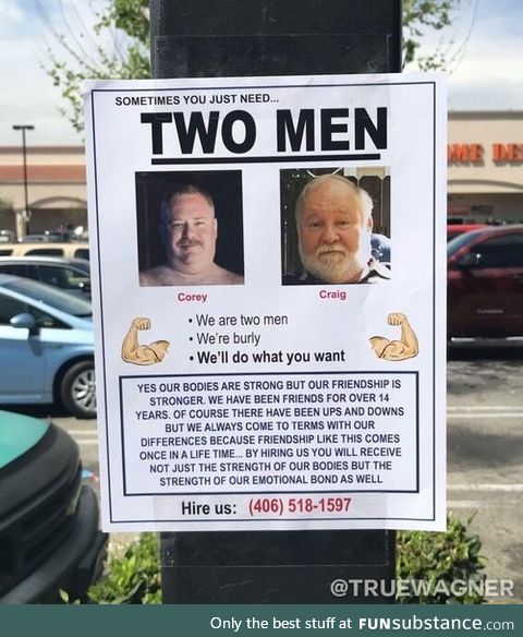 2 strong men