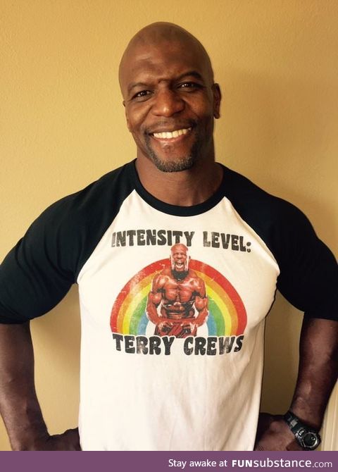 Intensity level: Terry crews