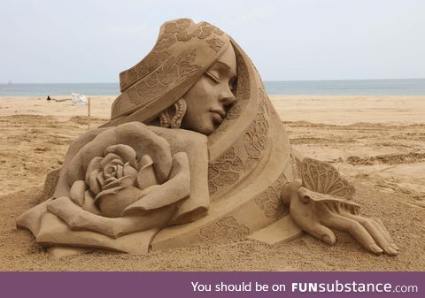 Sand sculpture