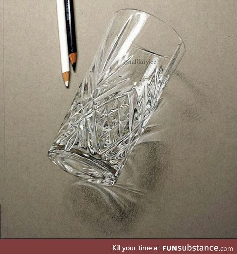 "Glass", nalikaylee, color drawing, 2015