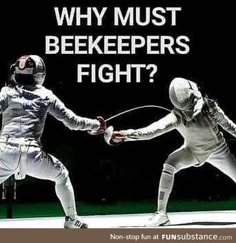 Beekeepers fighting