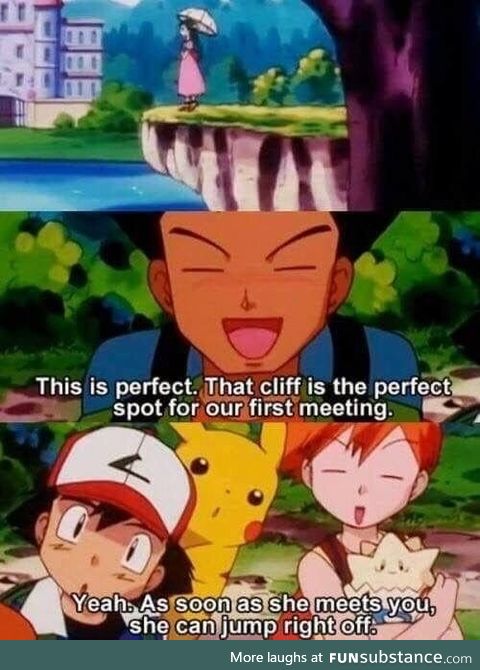 Poor brock.