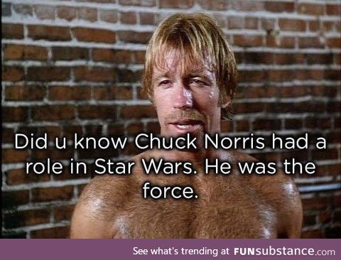 What's your best Chuck Norris fact?