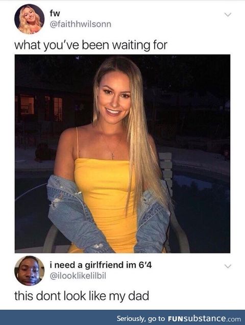 Waiting for dad