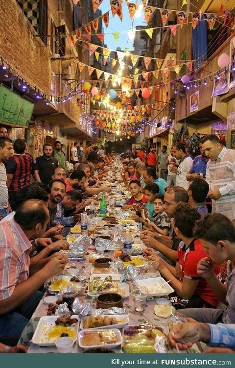 Ramadan Iftar in Cairo, Egypt