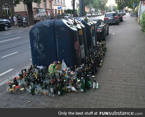 After a house party in Germany