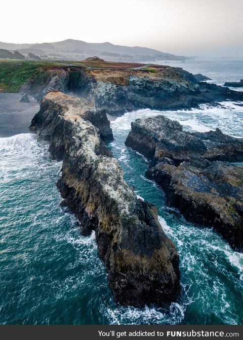 Over the Ocean on the California Coast