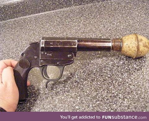 German WW2 - Grenade launching pistol