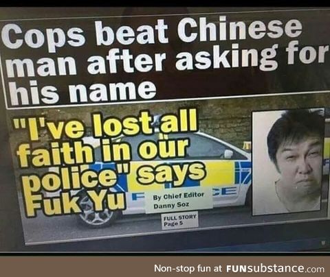 Misunderstood chinese guy