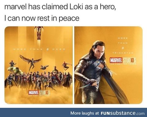 Loki is a hero