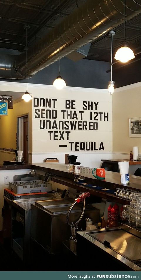 Tequila makes a convincing argument