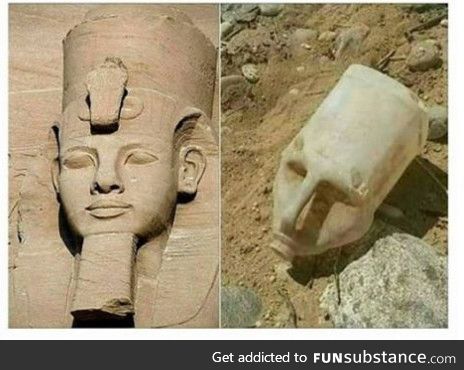 Proof the Egyptians had discovered plastic