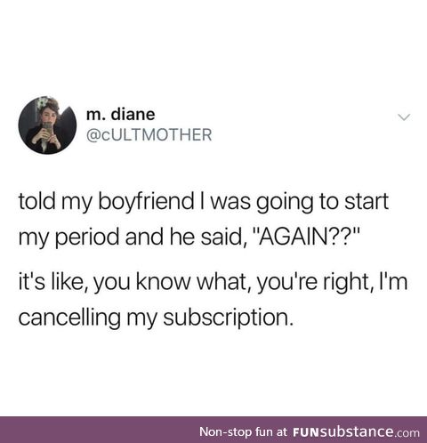 Woman's subscription