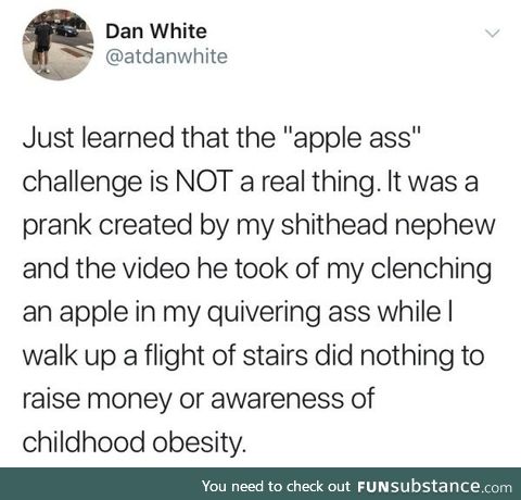 Nephew probably posted it to YouTube too