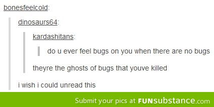 Ghost bugs might exist