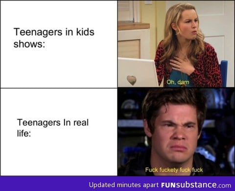 Teenagers: Shows vs reality