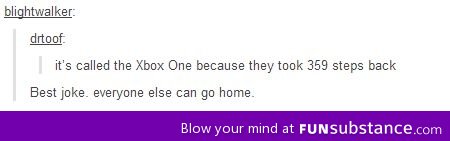 Why it's called the Xbox One