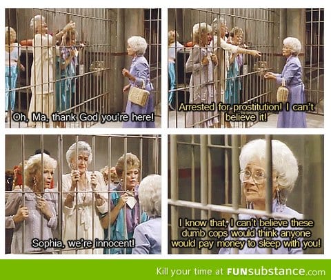 Arrested for prostitution
