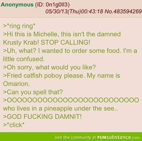 Trolling order