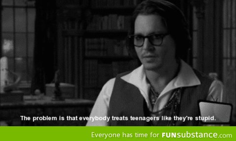 Johnny Depp gets it