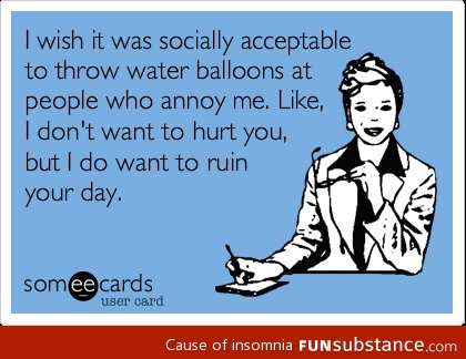 Water balloons