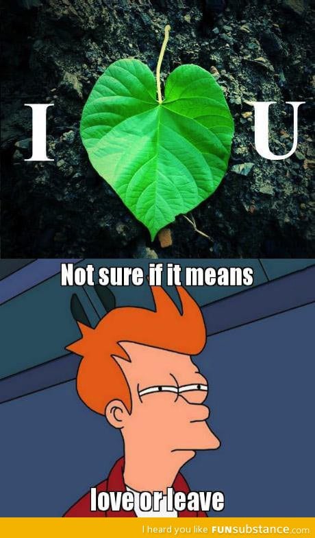 That's certainly confusing