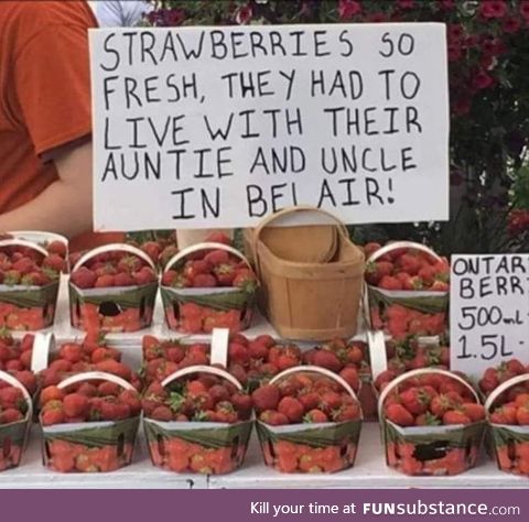Strawberries Fresh out of Bel-Air