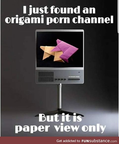 Origami p*rn