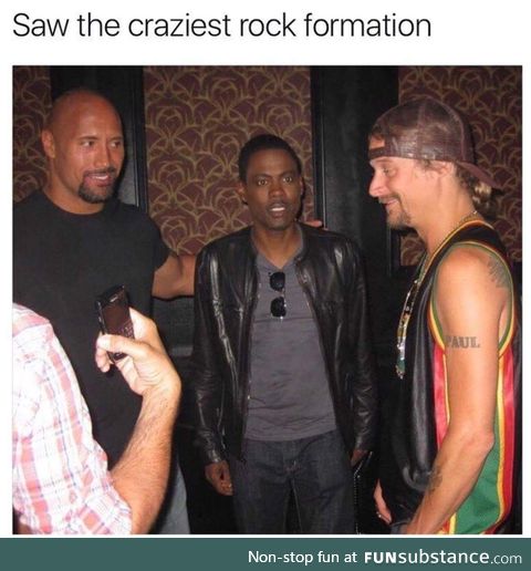 Crazy Rock Formation