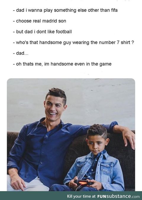Dad please.