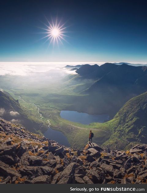 The Devil's Ladder, Carrauntoohil, County Kerry, Ireland