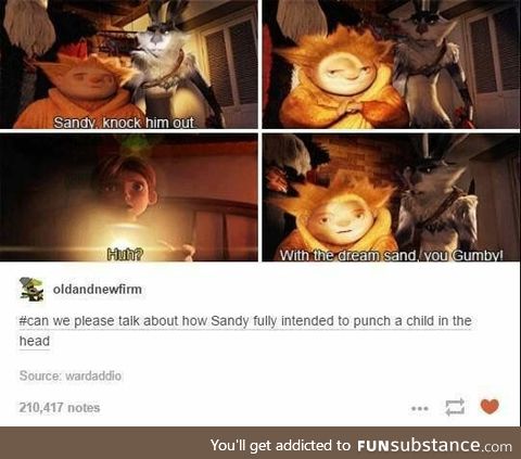 Sandy, no