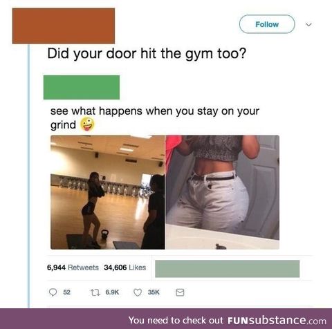 Door is swole