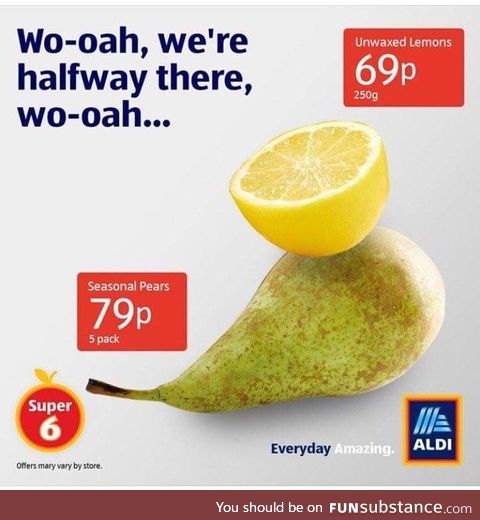 The marketing folks at ALDI are gods