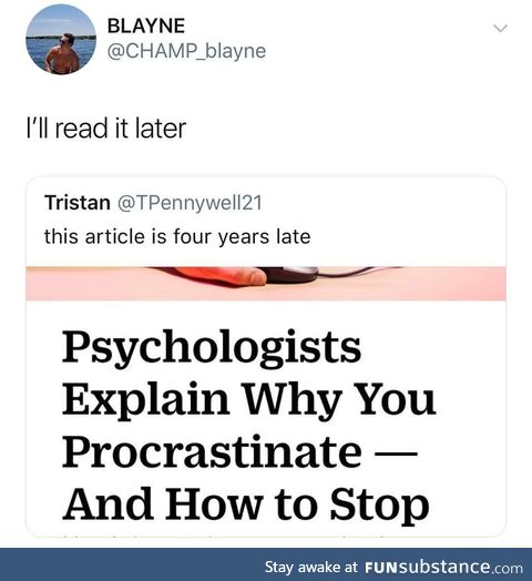 Maybe next year