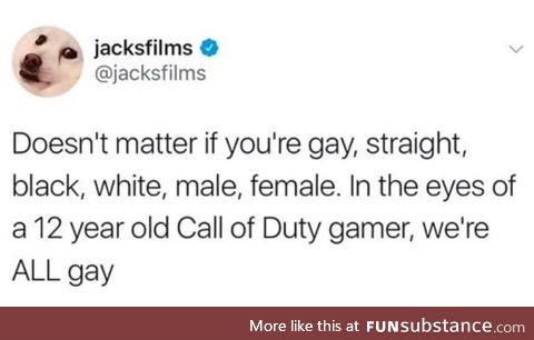 Ur all gay