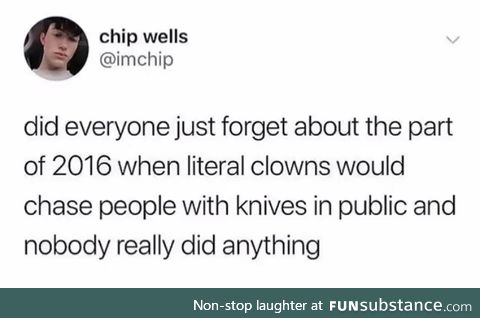 I literally forgot about this